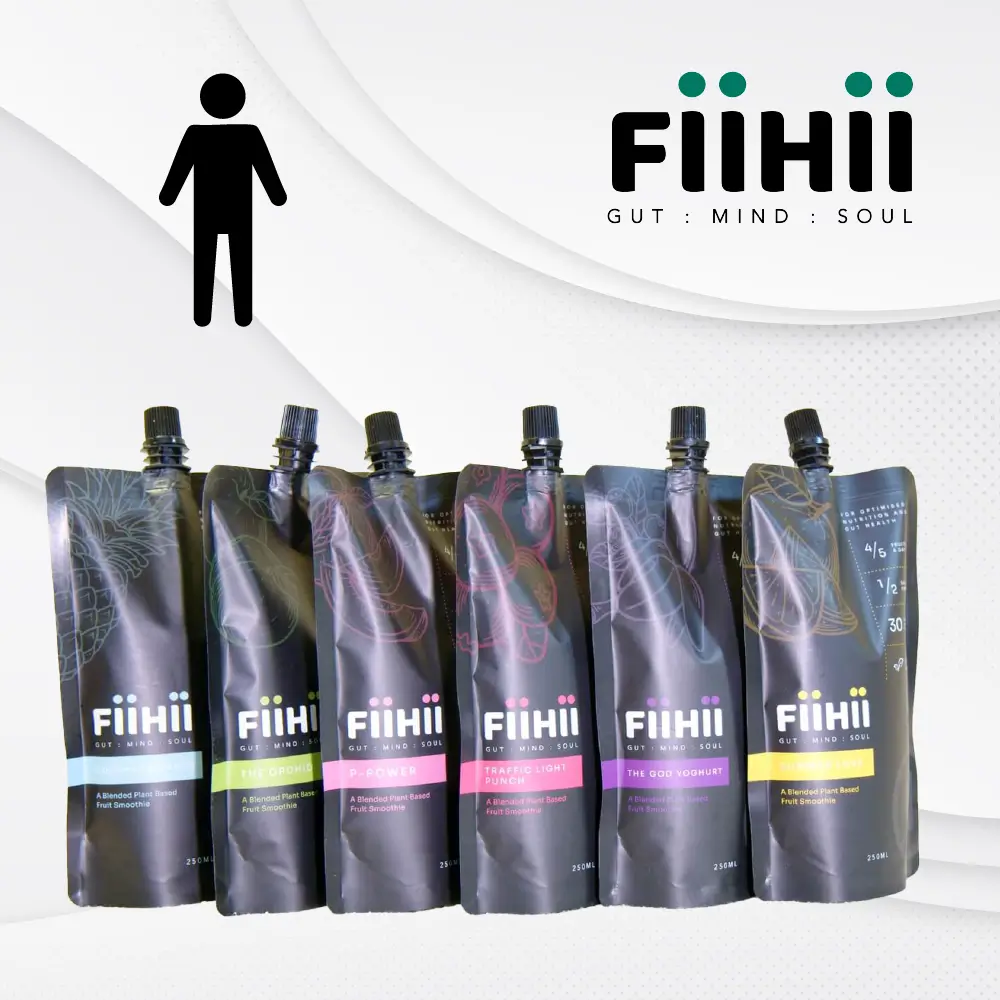 Fiihii plant-based smoothies lineup