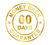 60-day money back guarantee badge